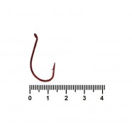 Гачки для риболовлі, Siweida Chinu SW-8369, 1000шт/уп, колір RED, № 1/0